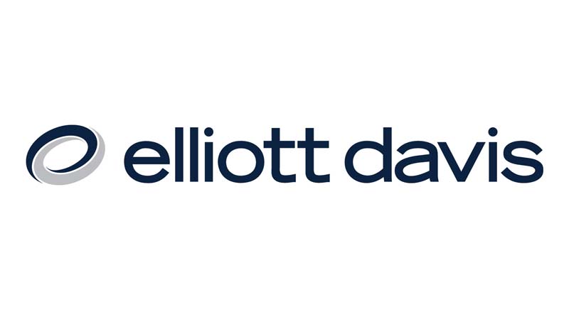 a blue and black logo