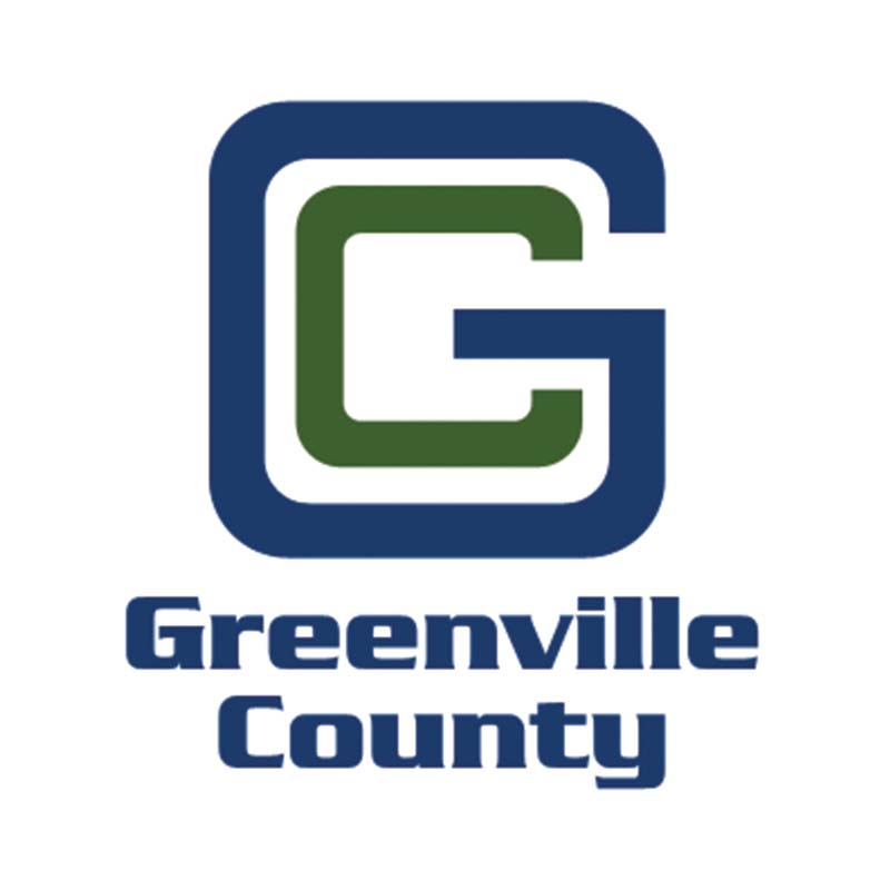 a blue and green logo