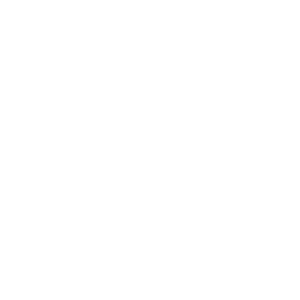a logo with white text