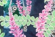 a close up of a fabric