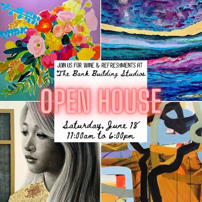 a collage of art and text