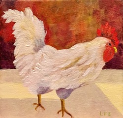 White Rooster