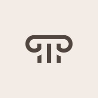 a black and white logo