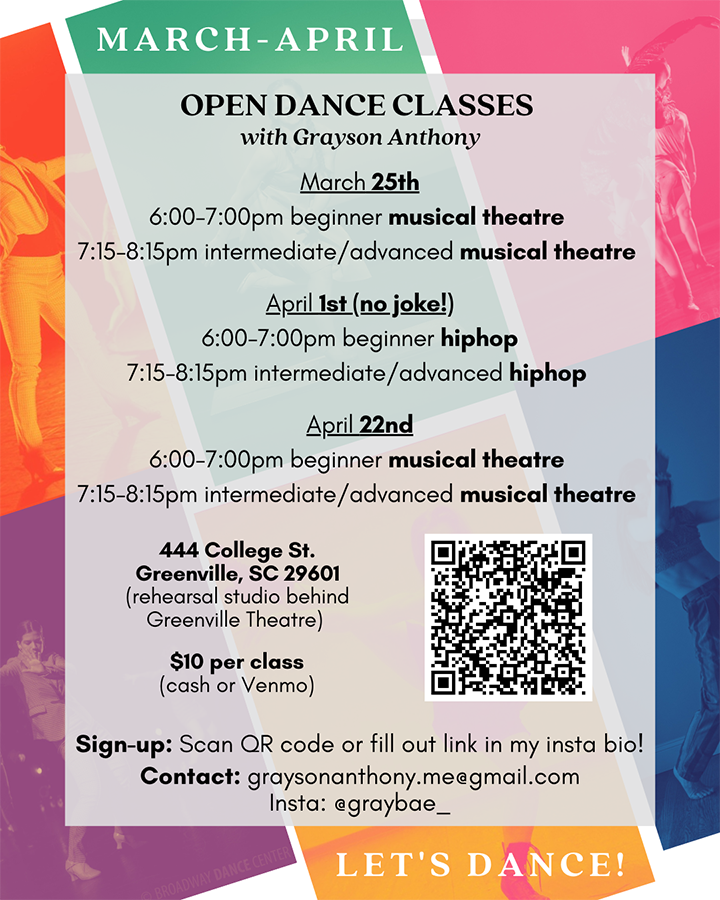 a poster with a qr code