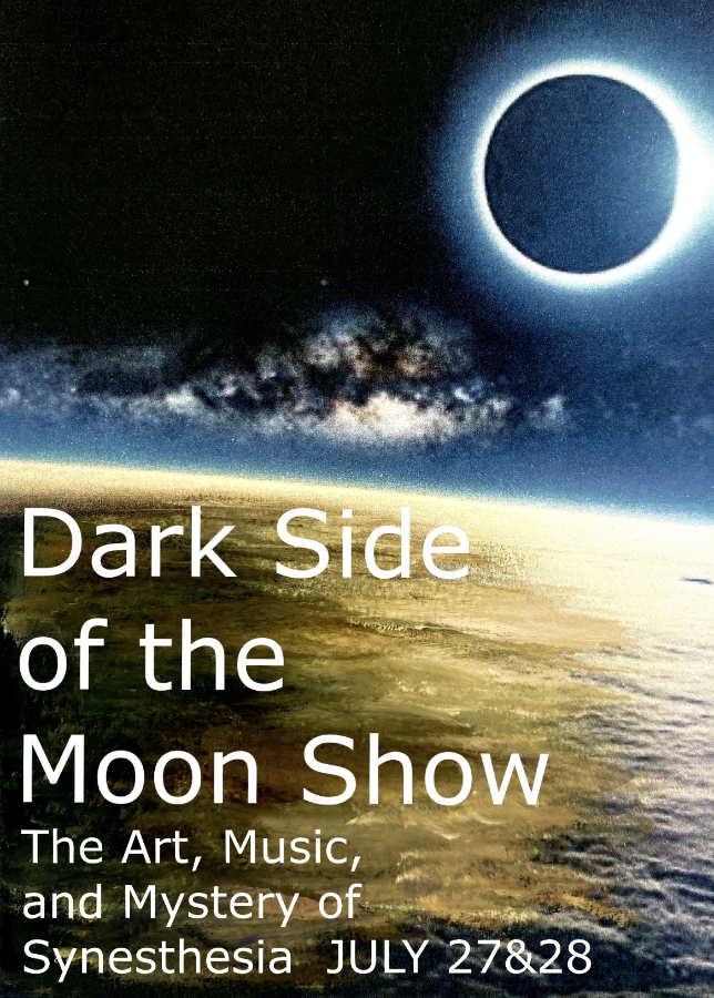 a moon in the sky