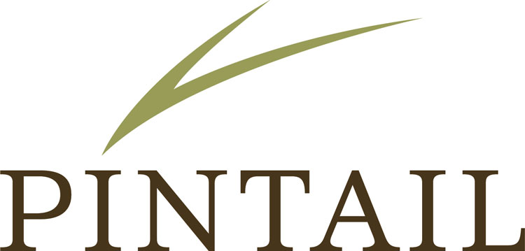 a logo with text and grass