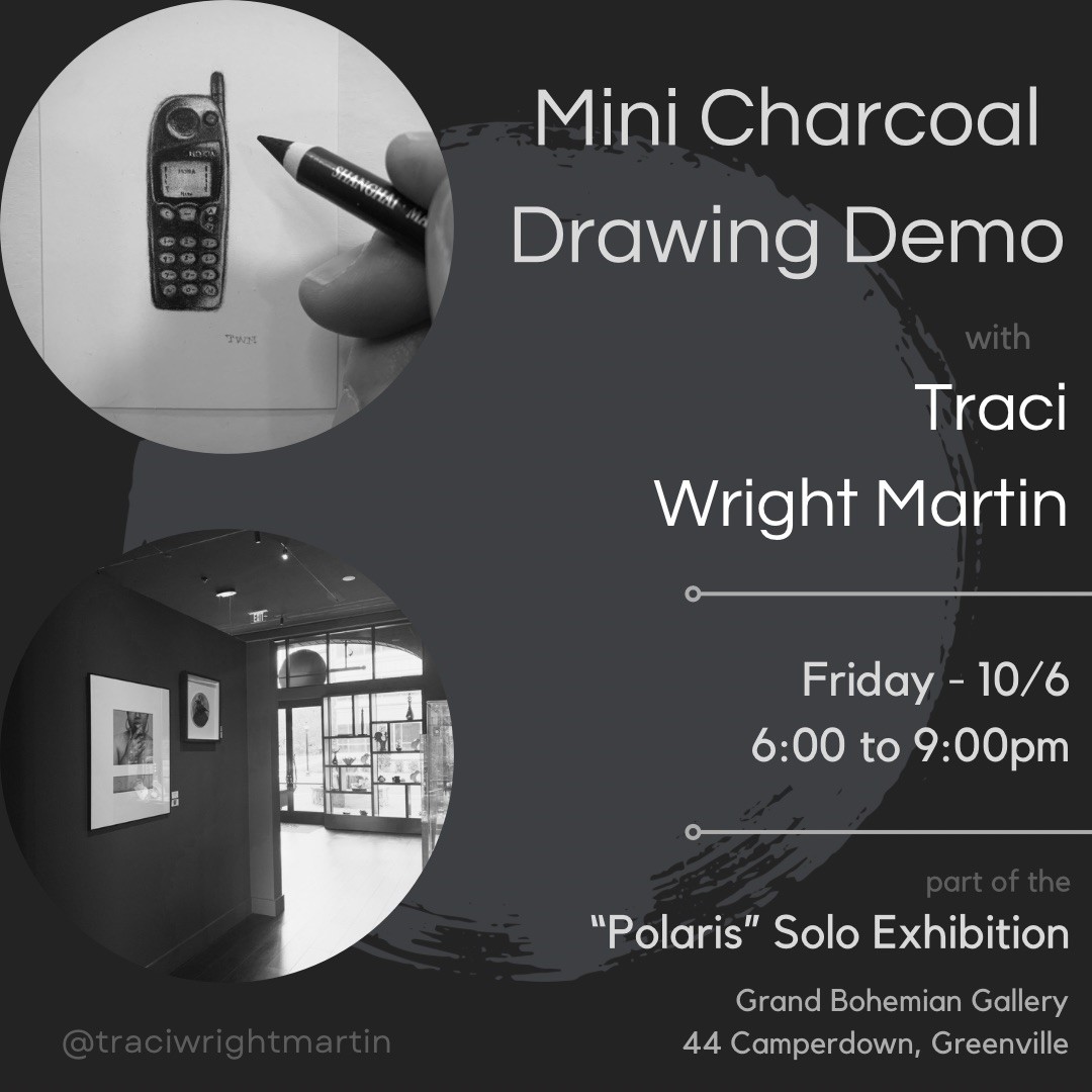 a poster for a drawing demo