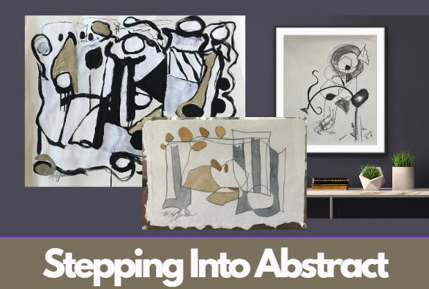 a group of paintings on a wall