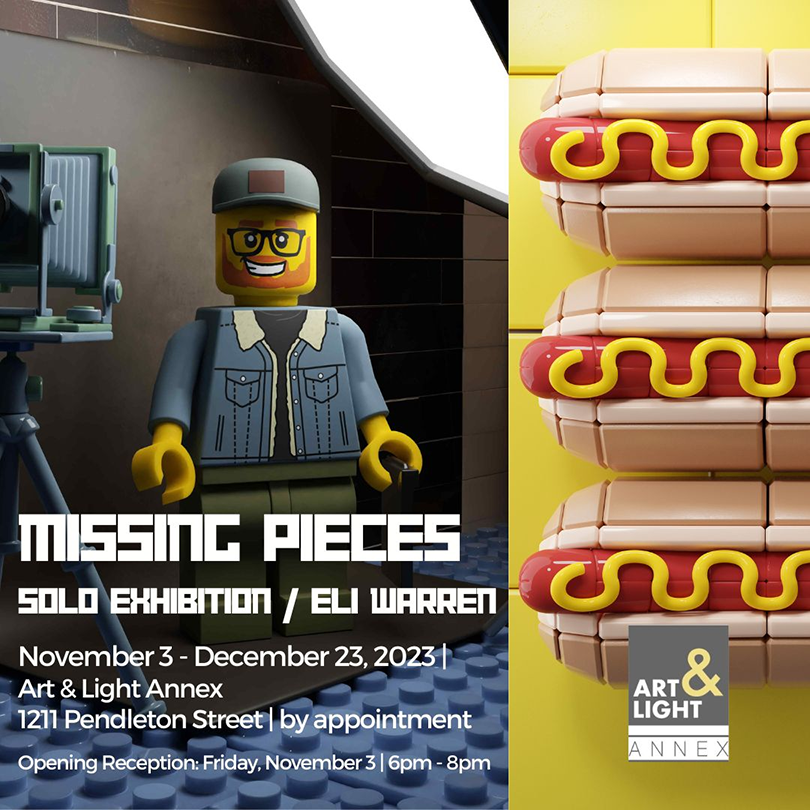 a poster of a toy figure and a movie camera