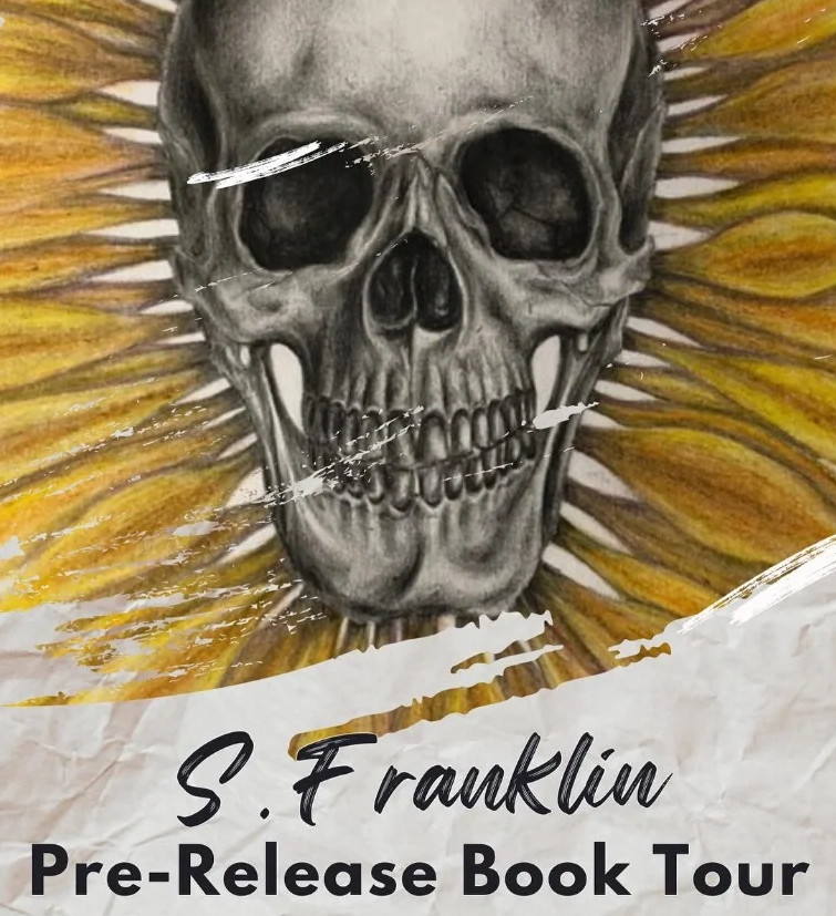 a skull with a sunburst on it