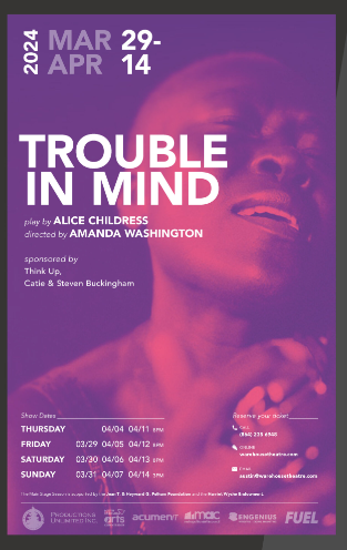 a poster for a play