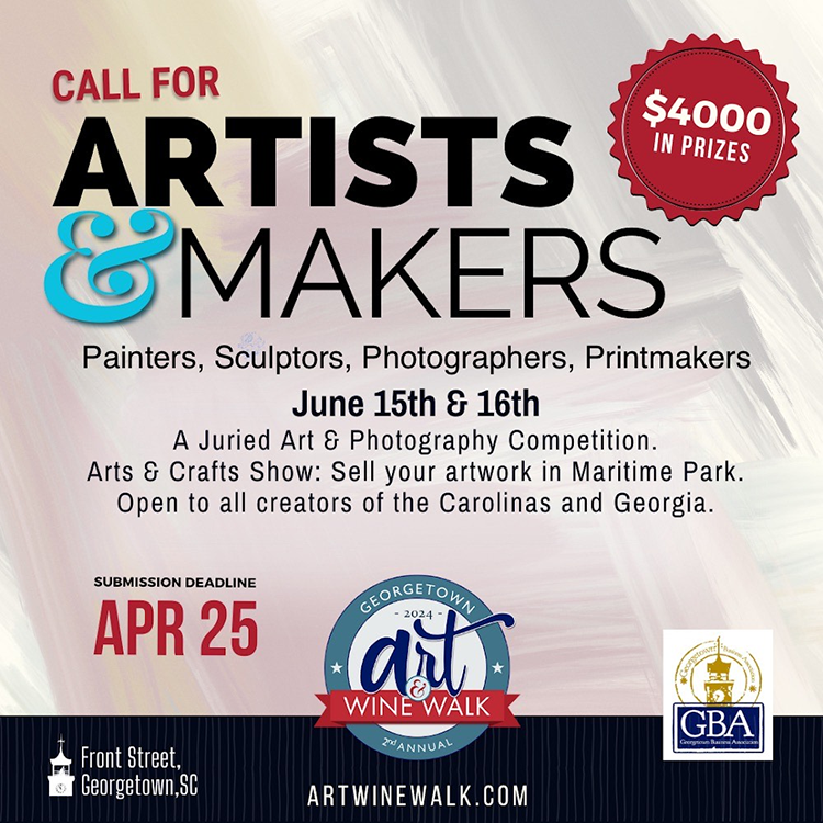 a poster for artists and makers