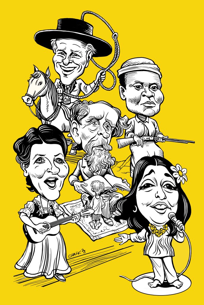 a group of people with guns