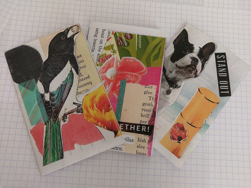 a group of cards with images on them