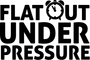 a black background with a black square