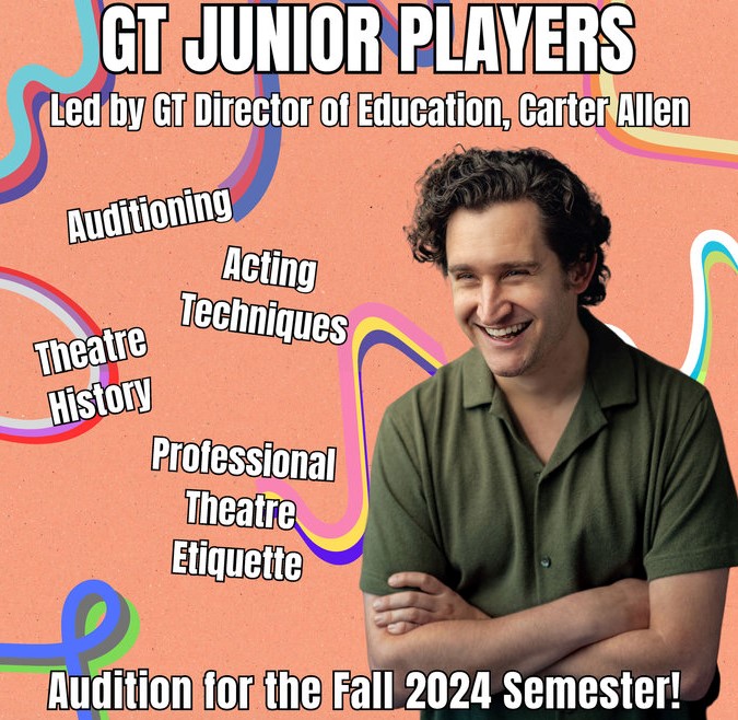 poster for GT Junior Players Audition