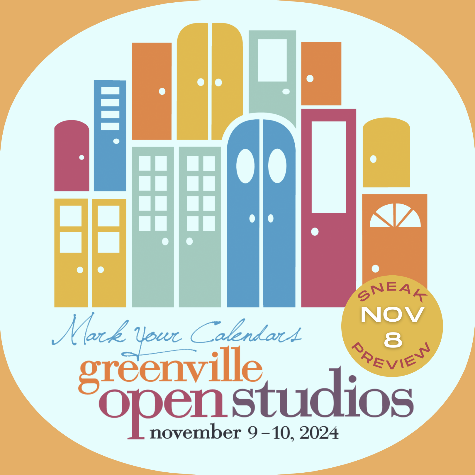 a group of doors a promo for open studios