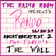 a pink and black sign