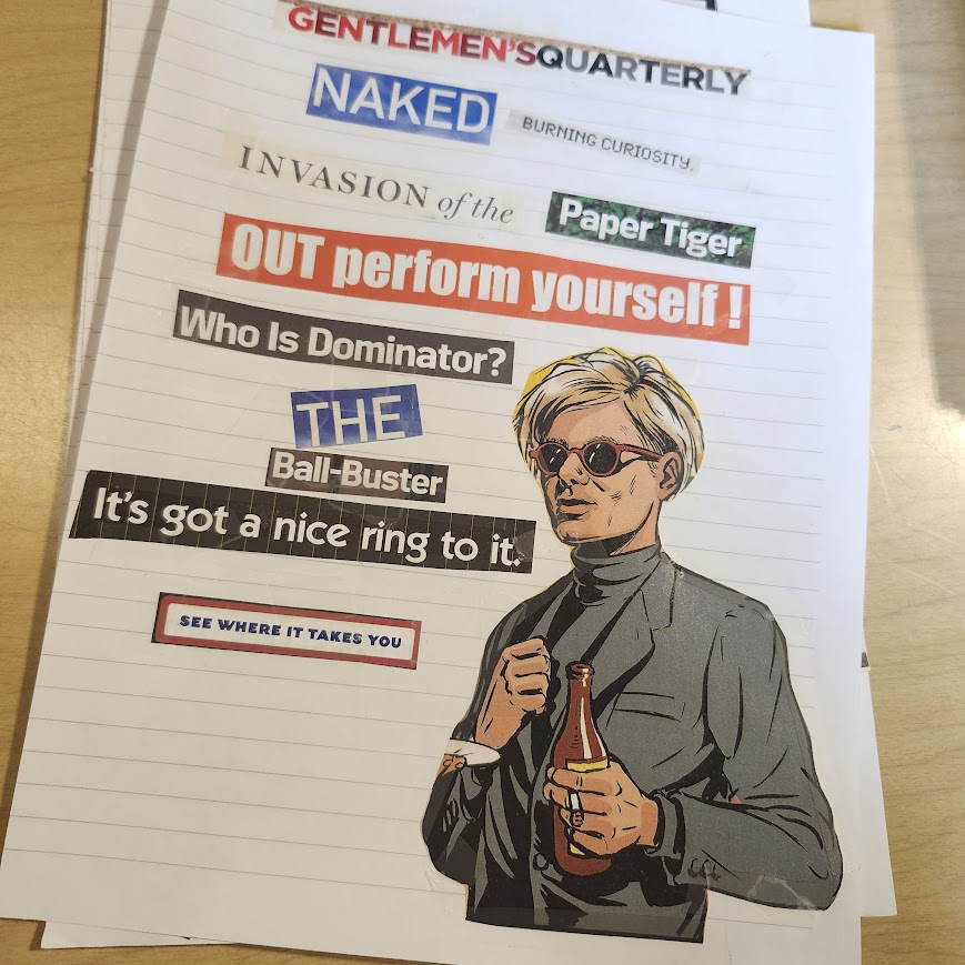 a group of papers on a table