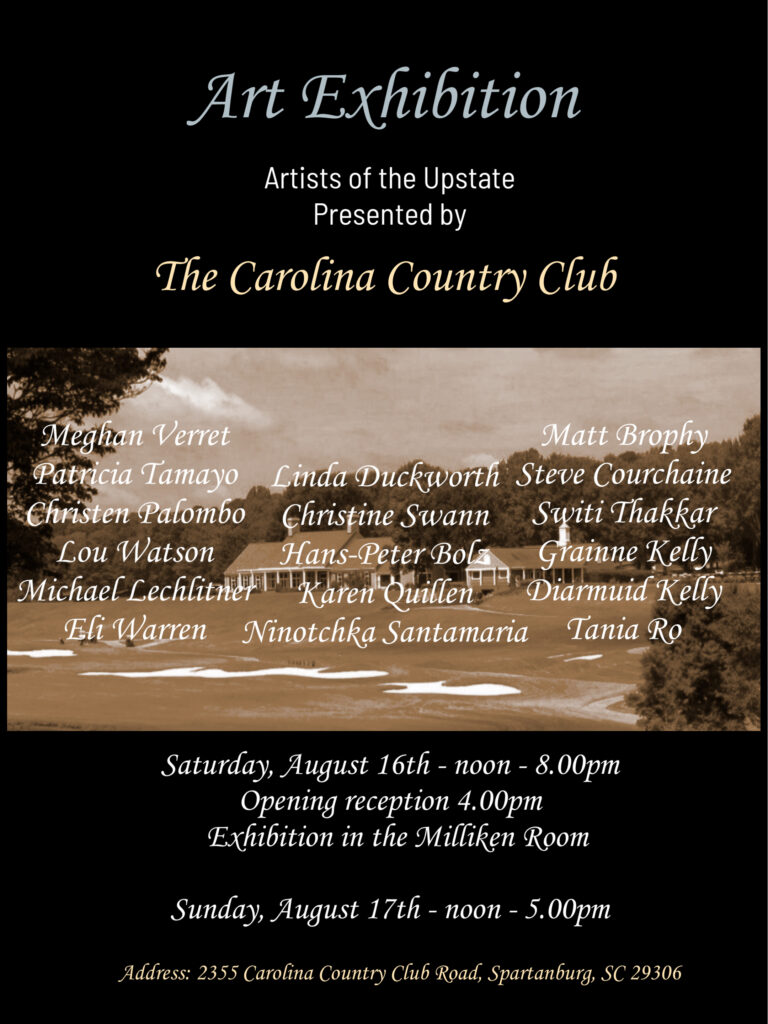 a poster for a golf tournament