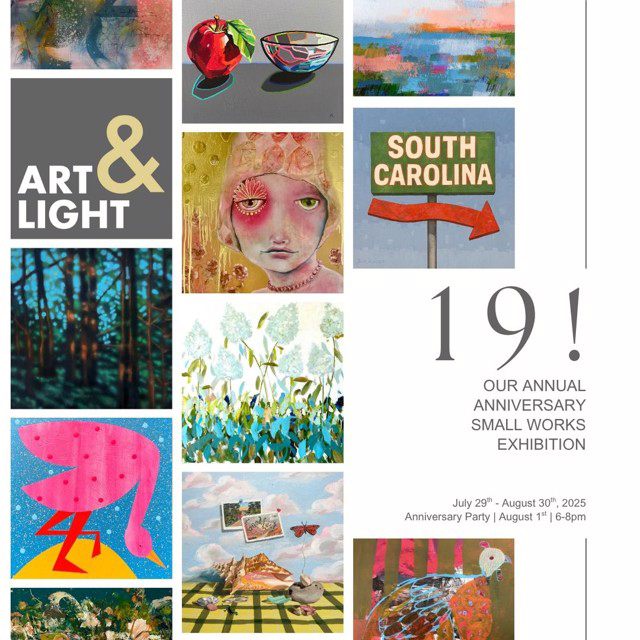 a collage of art and text