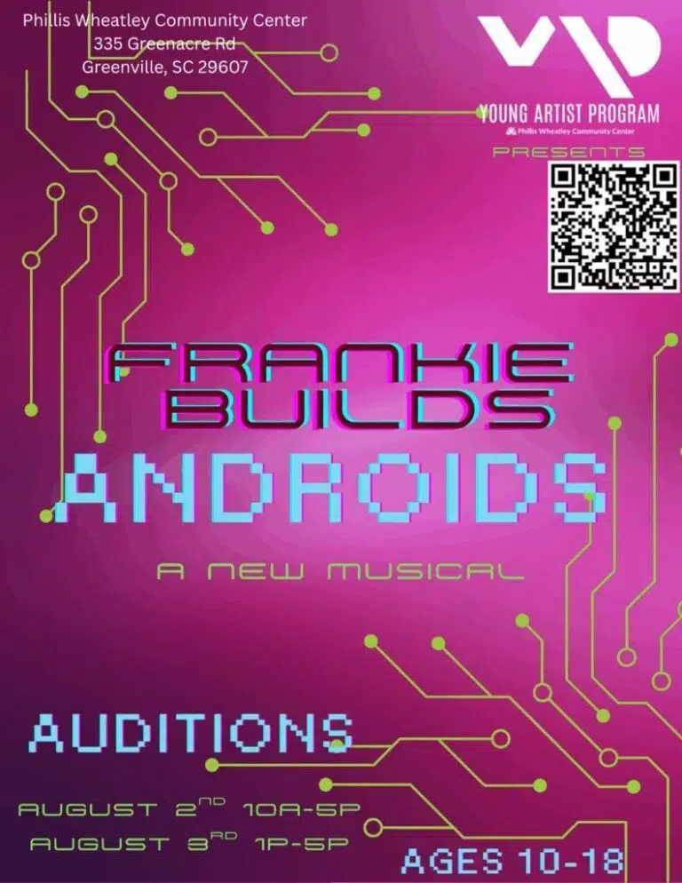 a purple cover with text and a qr code