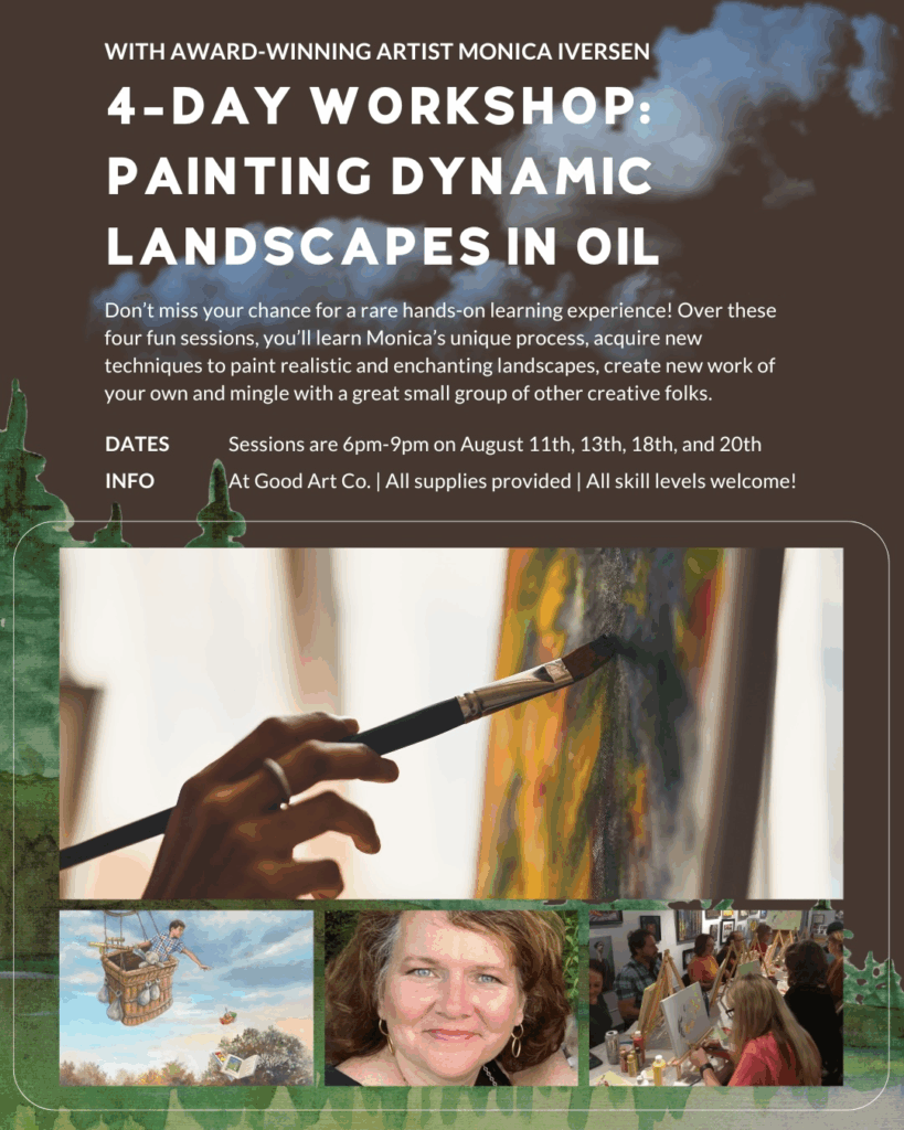a poster for a workshop
