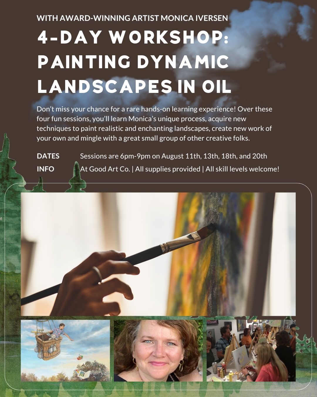 a poster for a workshop