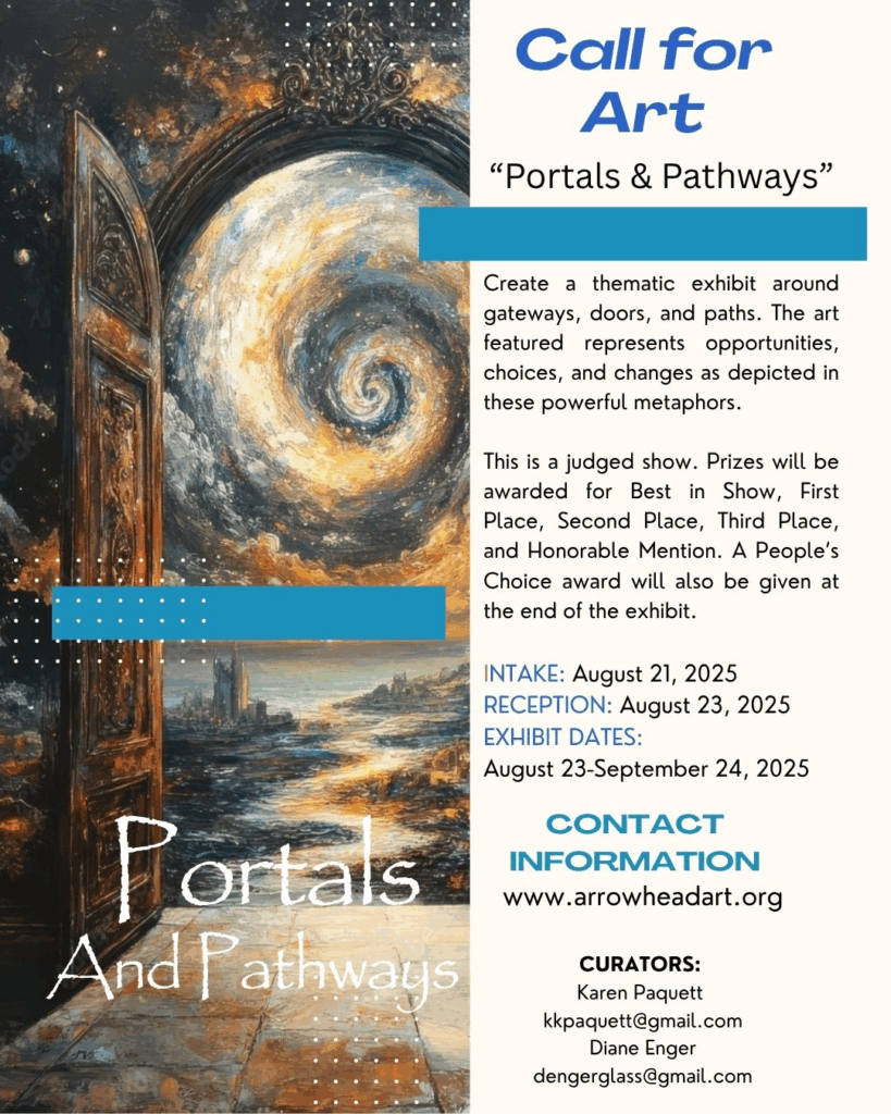 a poster for a art exhibition
