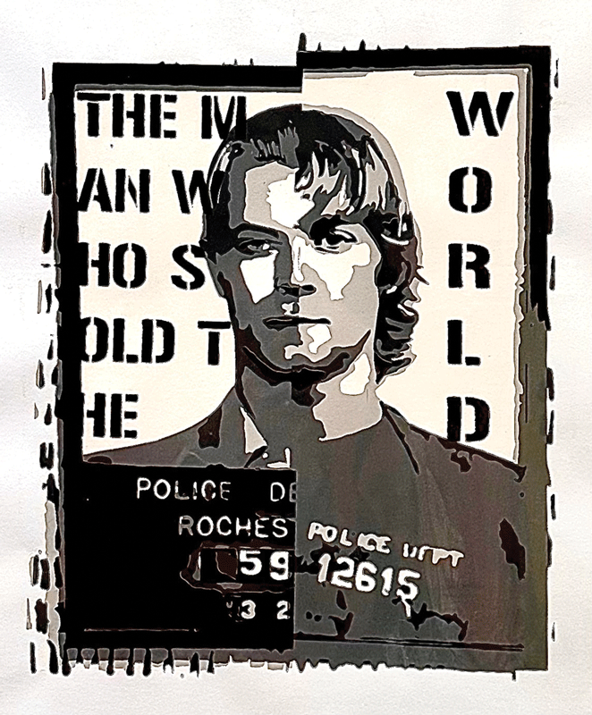 a man in a mugshot
