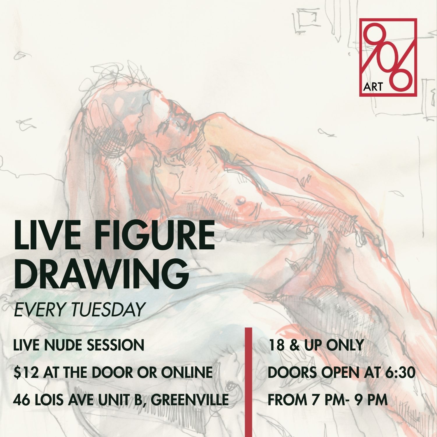 a poster for a drawing