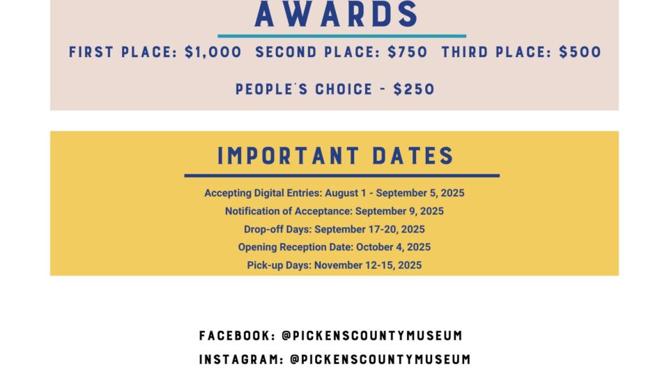 a poster of a competition