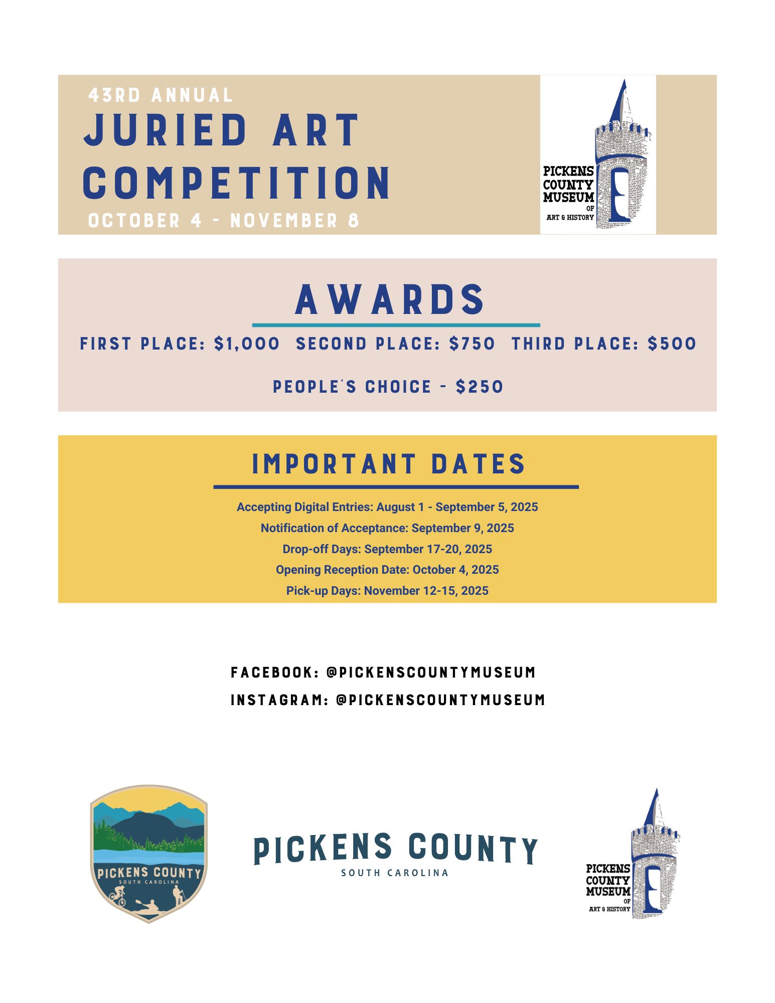 a poster of a competition