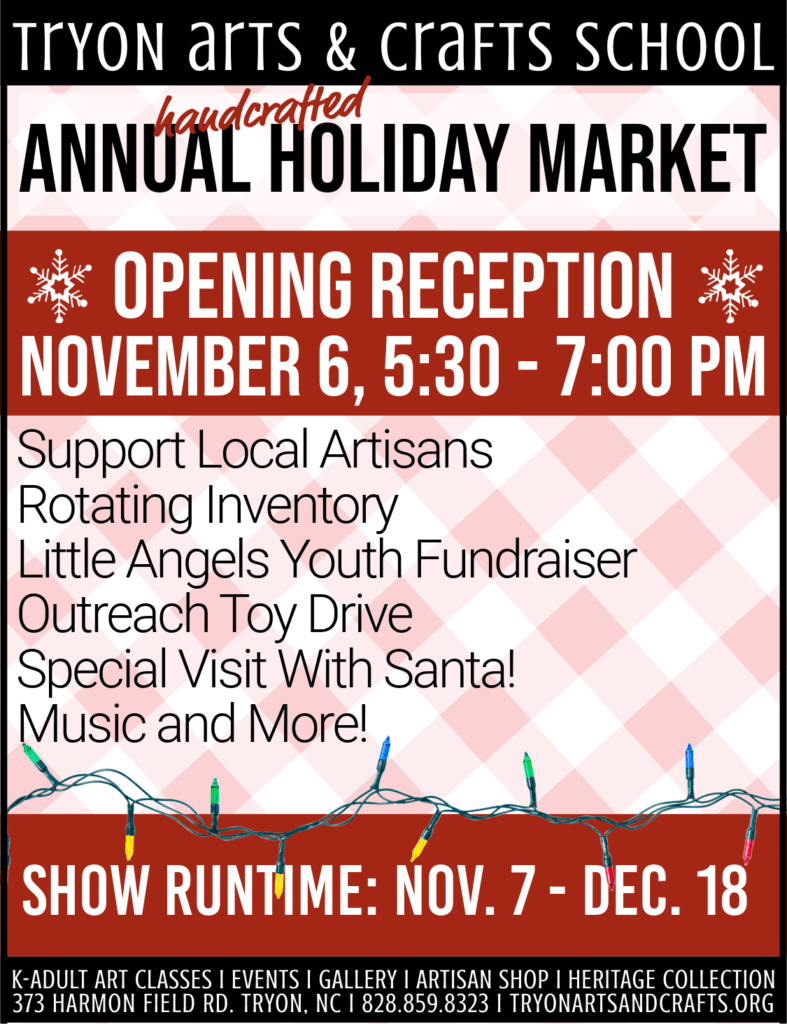 Annual holiday market opening reception