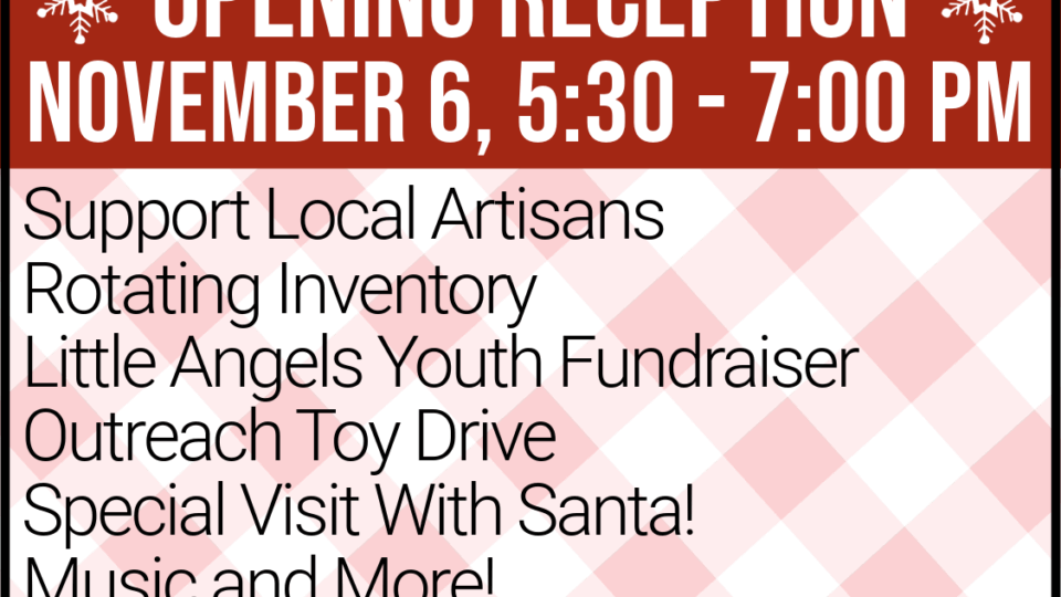 Annual holiday market opening reception