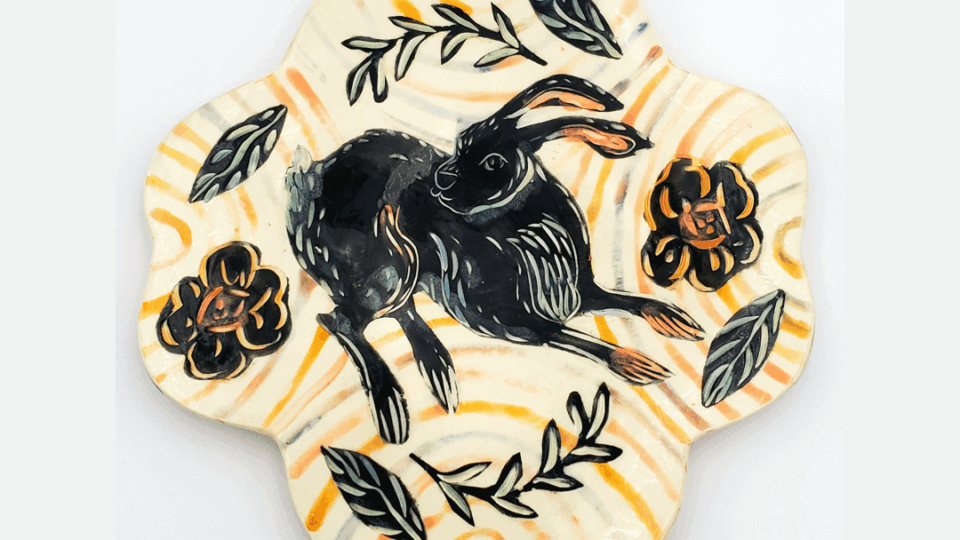 Art market featuring Jessica Tursky's work