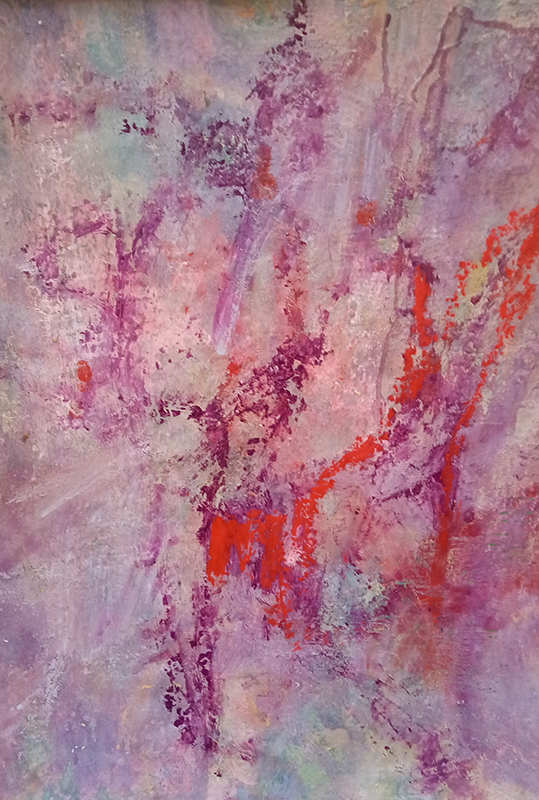 Abstract colorful textured painting background