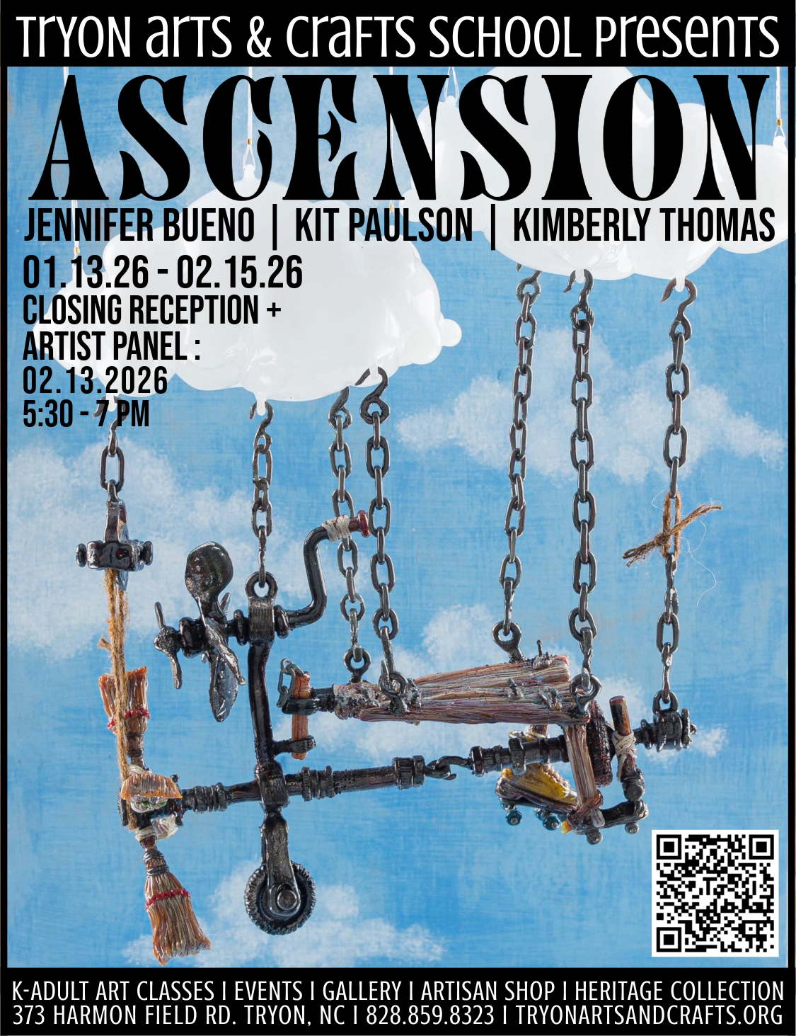 Art exhibition promotional poster