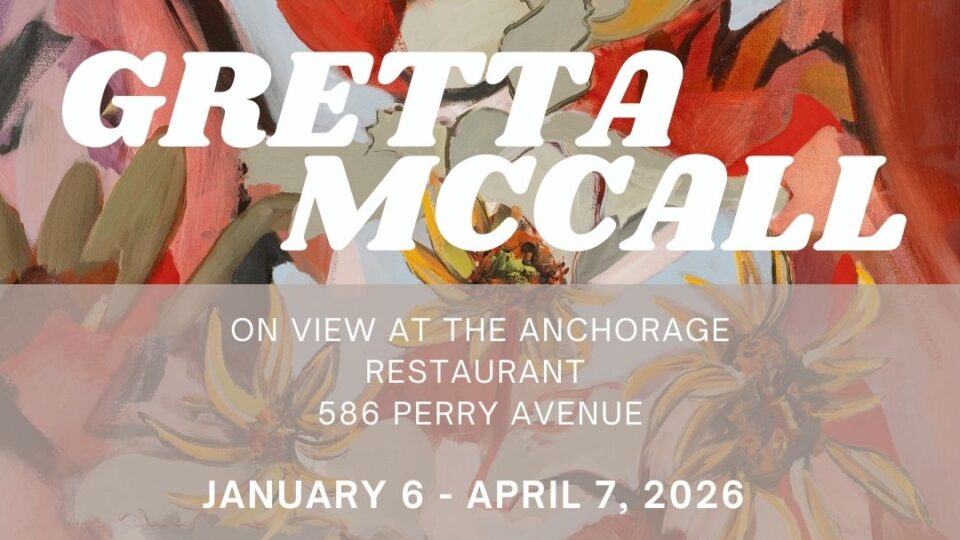 Art exhibition announcement for Gretta McCall