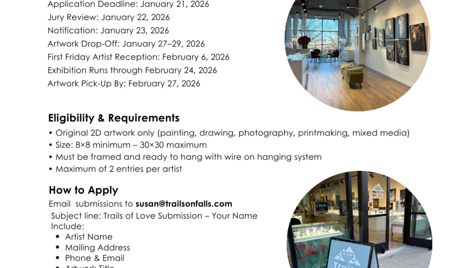 Call for artists for juried exhibition
