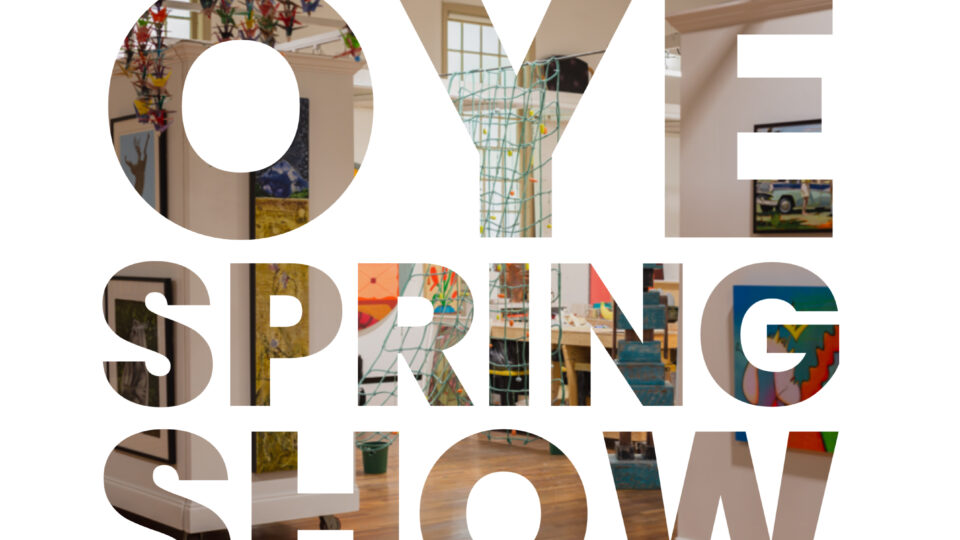 Art show announcement with details