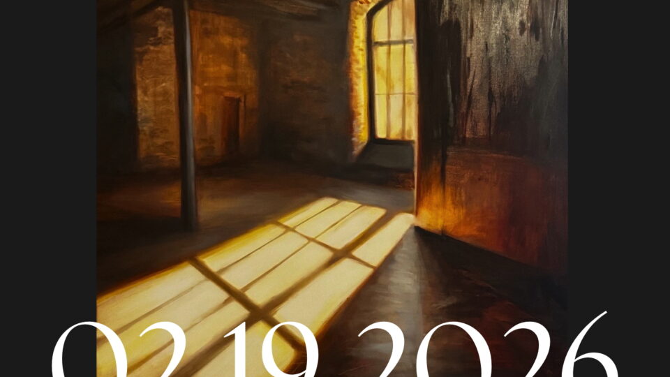 Art exhibition announcement with details
