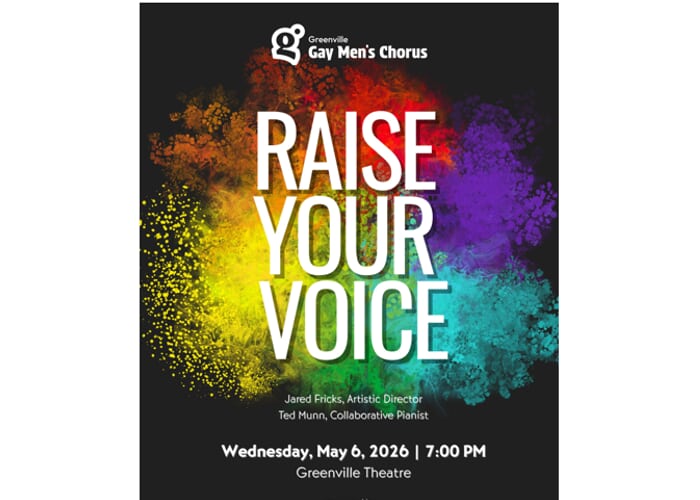 Colorful concert poster with event details