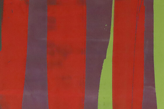 red, purple and green stripes