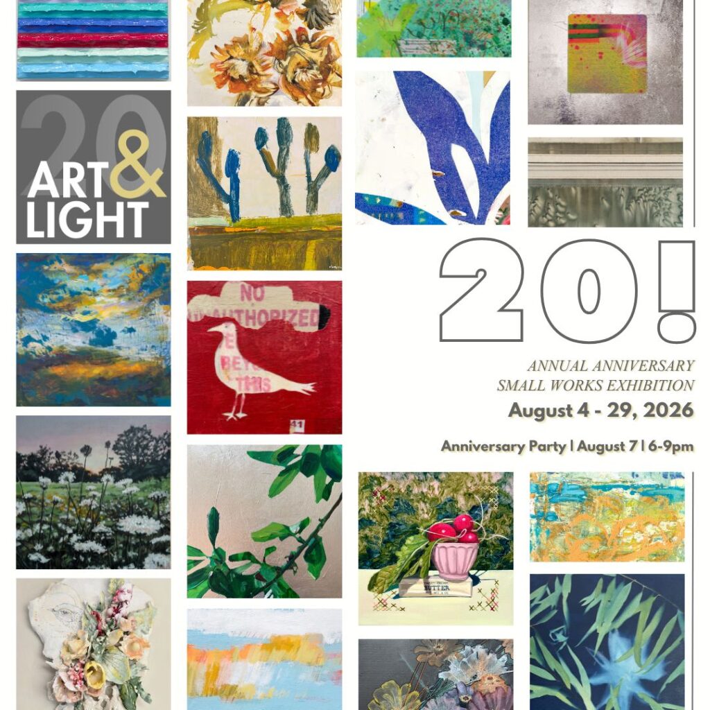 Art exhibition promotional graphic