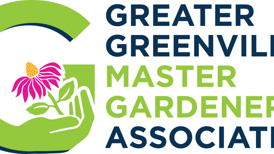 Logo of gardening association with flower