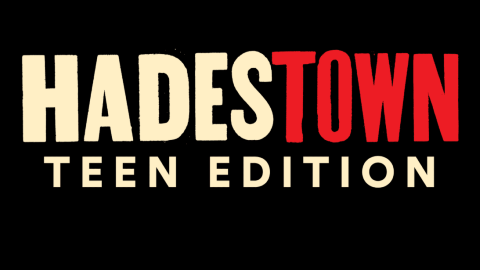 Hadestown Teen Edition logo design