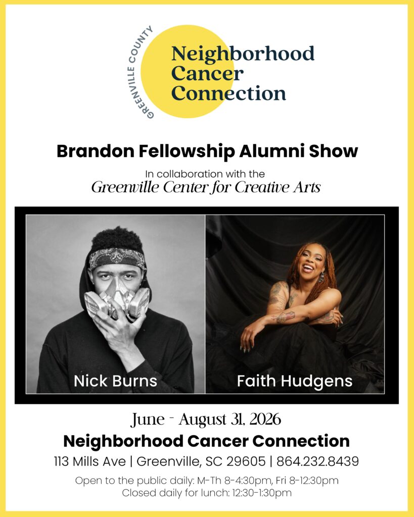 Art show featuring Nick Burns, Faith Hudgens