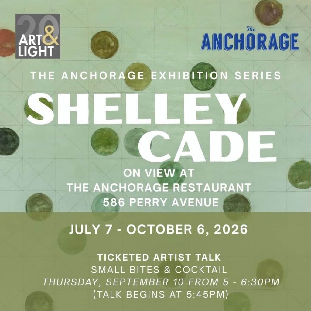 Art exhibition announcement for Shelley Cade
