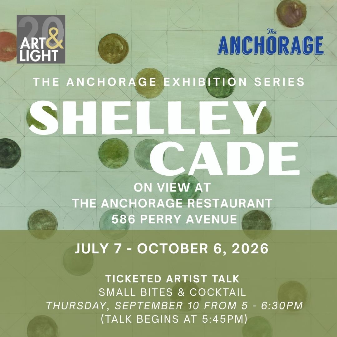 Art exhibition announcement for Shelley Cade